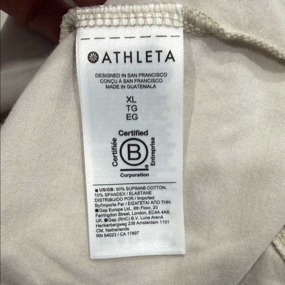 Athleta Women's Beige Tank Top - Picture 6 of 6